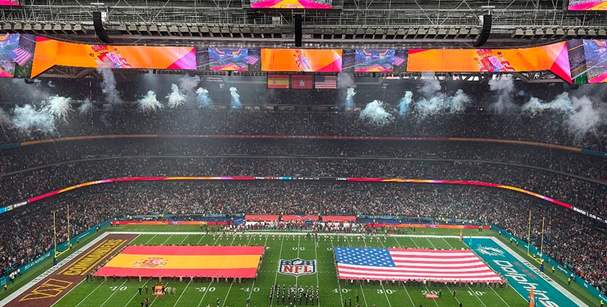 NFL conquista el Bernabéu