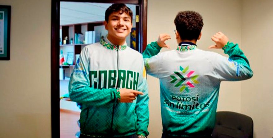 Reconocen a jóvenes medallistas potosinos