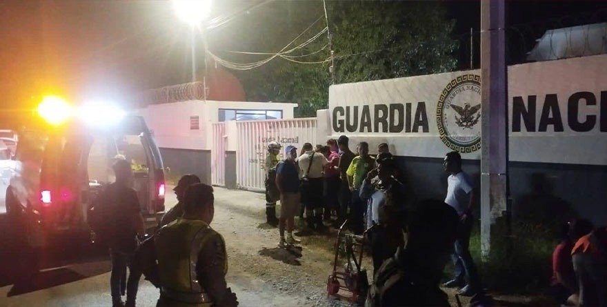 GN Auxilia a Pasajeros Asaltados