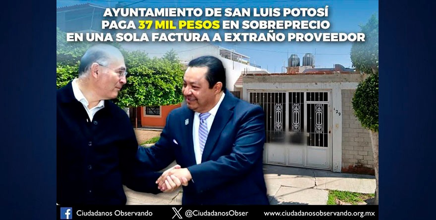 Revelan sobreprecios en compras municipales