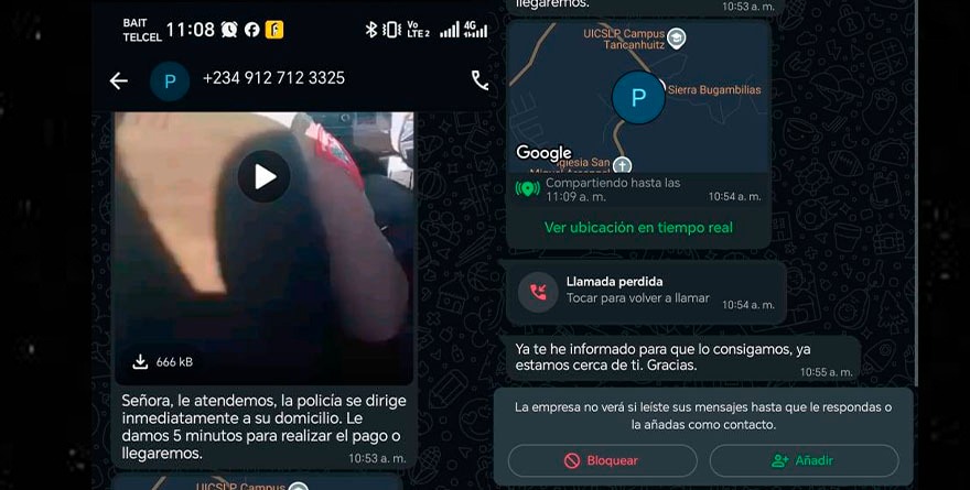 NUEVA MODALIDAD PARA EXTORSIONAR
