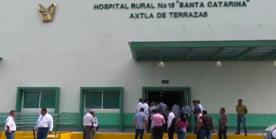 ESTÁ HOSPITAL EN AXTLA AL BORDE DEL COLAPSO