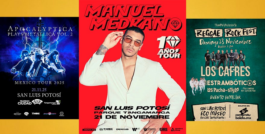 CARTELERA DE FIN DE SEMANA EN PARQUES TANGAMANGA