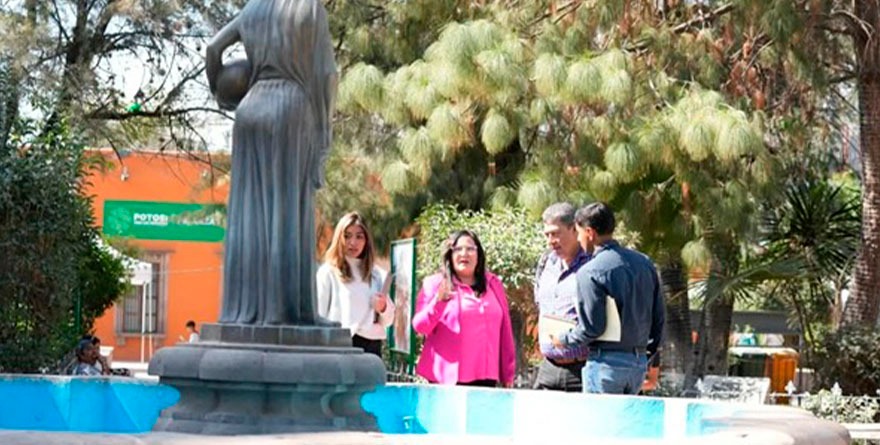 Se renovará Plaza Principal en Pozos