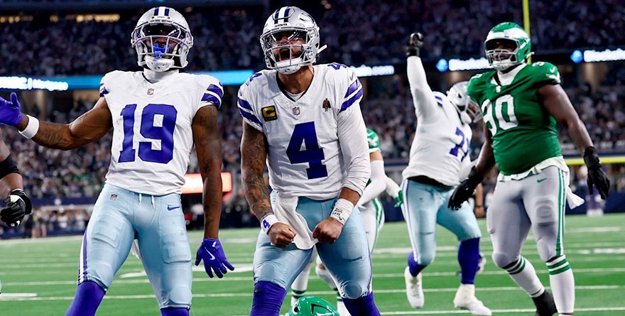 Empatan Cowboys regreso histórico de 21 puntos ante Eagles