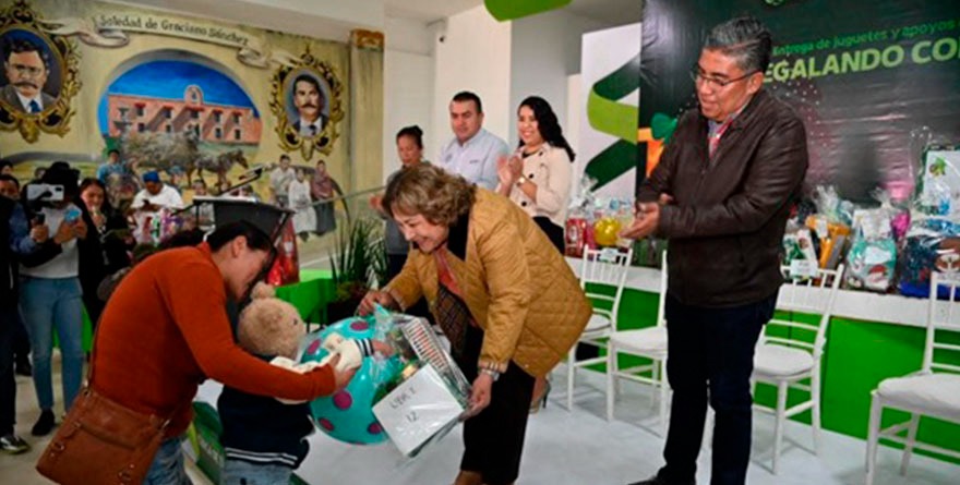 Colecta a favor de niñez que asiste a la UBR