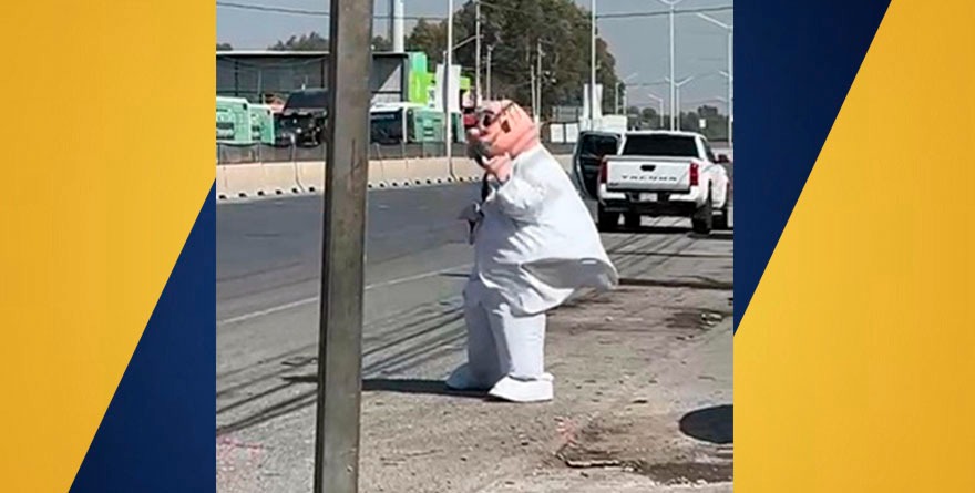 Simi baila en bloqueo