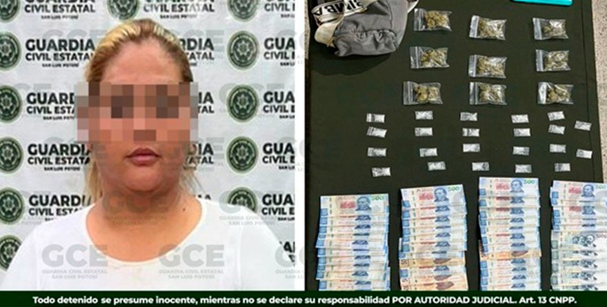 Cae “La Sandrota” con su “kit completo”