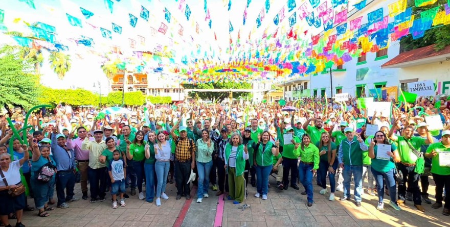 PVEM LA PRIMERA FUERZA POLÍTICA DE LA HUASTECA POTOSINA