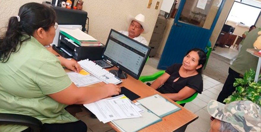 EXTIENDEN APOYO DE REGISTRO CIVIL