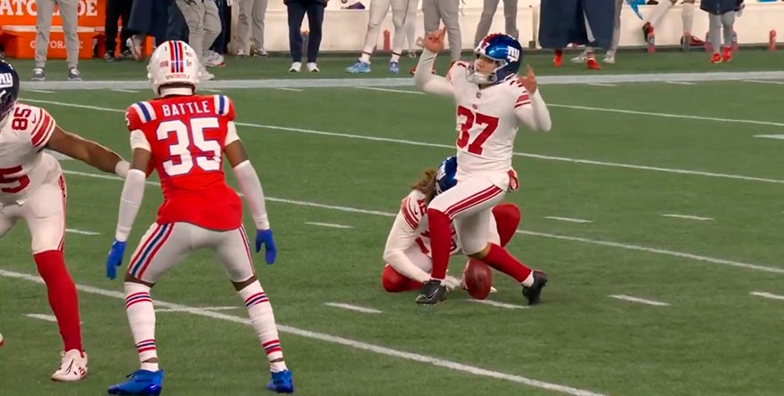 Lucen Pats intratables ante Giants y ligan décima victoria