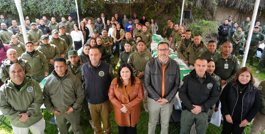 PATY ARADILLAS RECONOCE LA LABOR DE LA GUARDIA CIVIL MUNICIPAL EN EL DÍA DEL POLICÍA