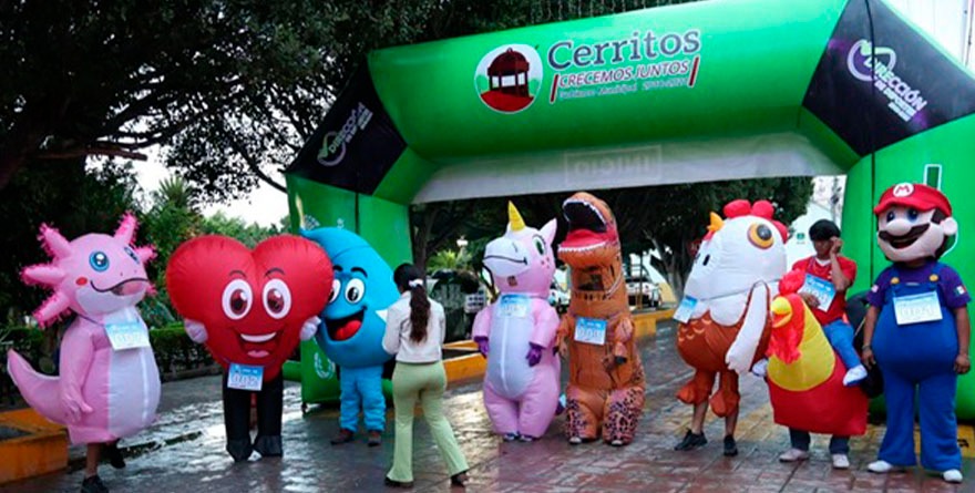 Botargas en carrera por el agua