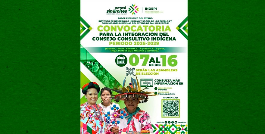 INTEGRARÁN CONSEJO CONSULTIVO INDÍGENA