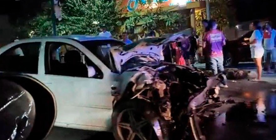 Chocan 2 familias en Ciudad Valles
