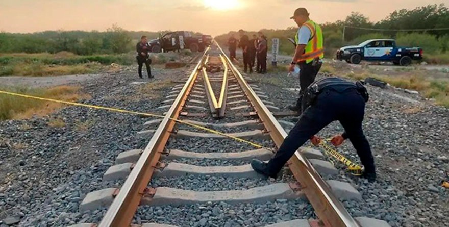 Joven potosina muere arrollada por el tren
