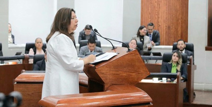 En su comparecencia habló de reducciones en homicidios y robos