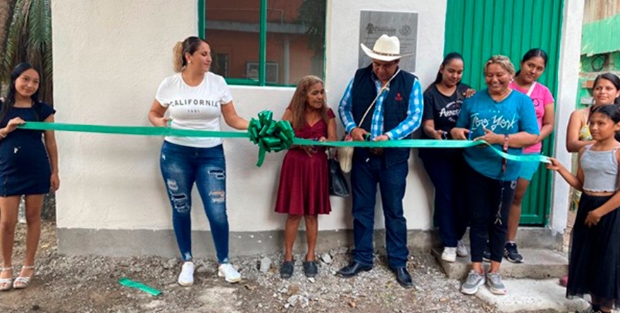 ENTREGAN EN TAMUÍN DORMITORIOS SEGUROS