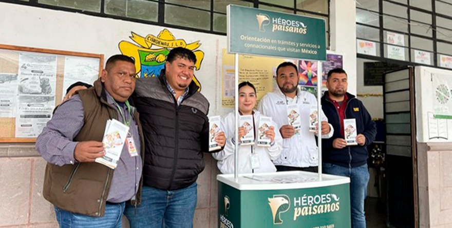 Su viaje termina en casa