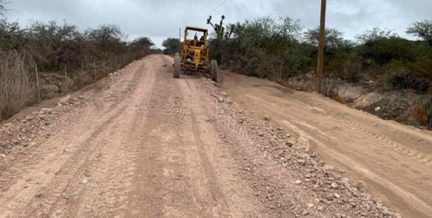 Avanza la rehabilitación del camino Palo Seco–La Cardona