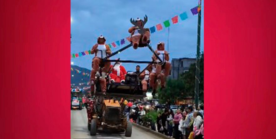 De la mano de chango… al trineo con renos