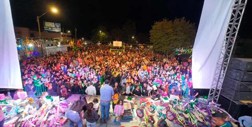 Estado arranca magnas posadas