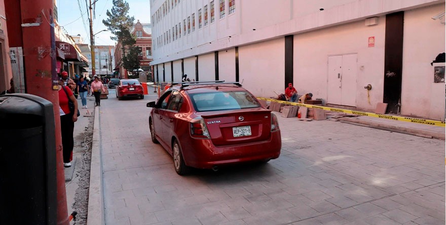 Reaperturan obra sin terminar