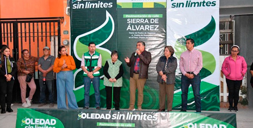 ¡Arranca! pavimentación en Prados