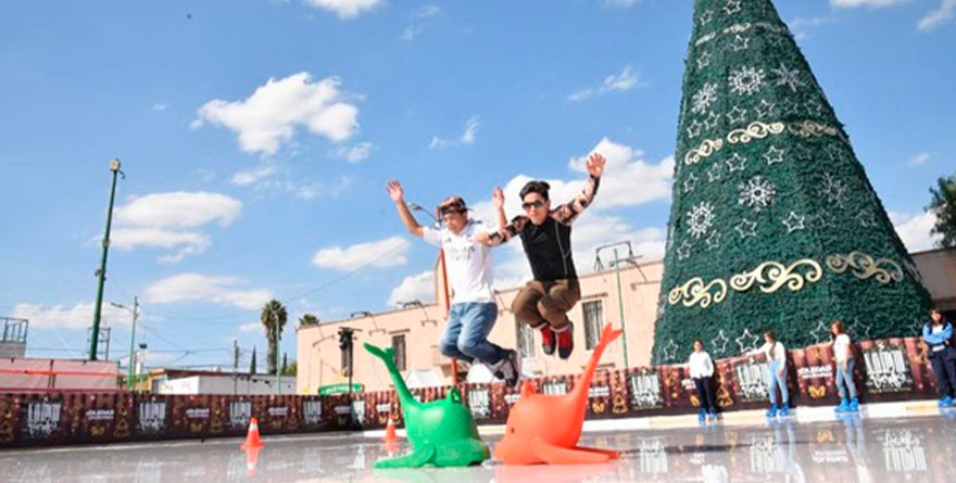 Pista de hielo en Soledad