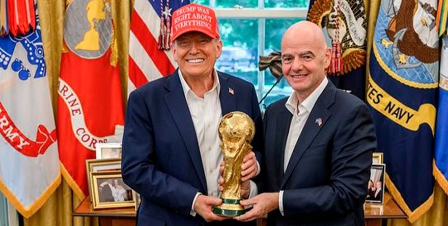 EL ‘BROMANCE’ ENTRE TRUMP E INFANTINO