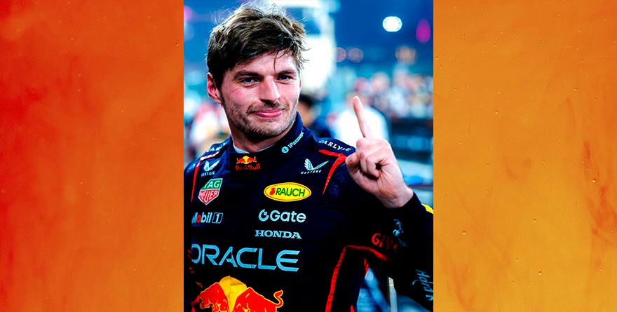 LOGRA MAX VERSTAPPEN LA POLE