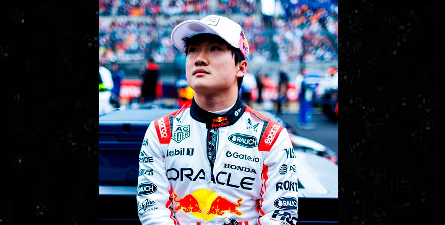 Red Bull intentó replicar la defensa de Checo con Yuki