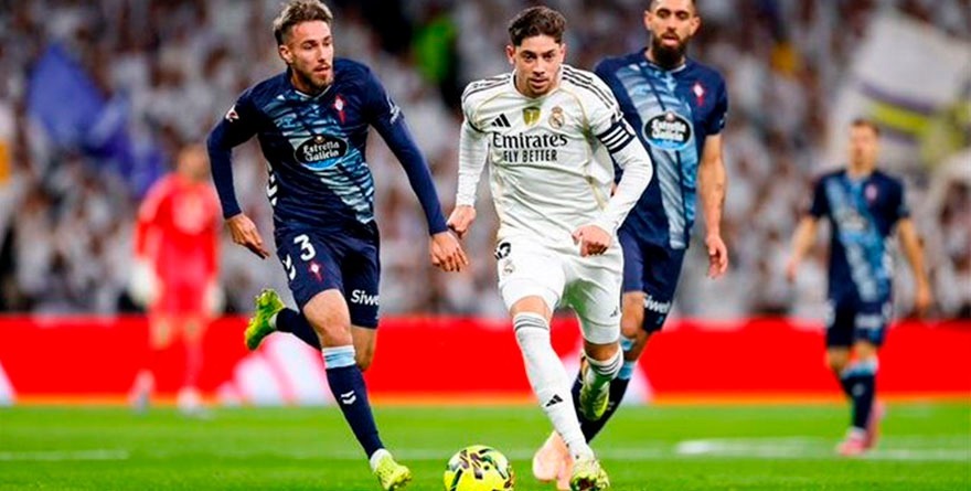 Sorprende Celta al Real Madrid con doblete de Swedberg