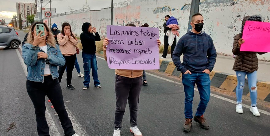 IMSS DEJA SIN SERVICIO DE GUARDERÍA EN LA CAPITAL POTOSINA