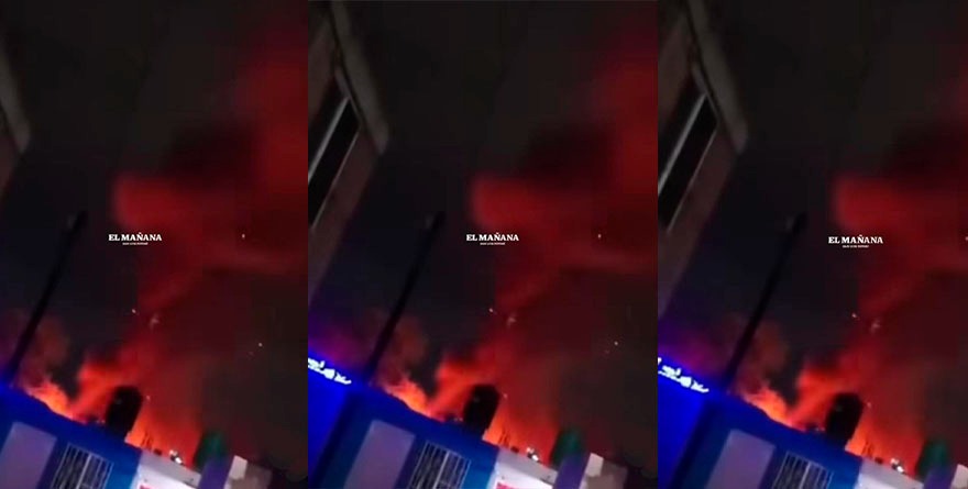 Incendio moviliza emergencia