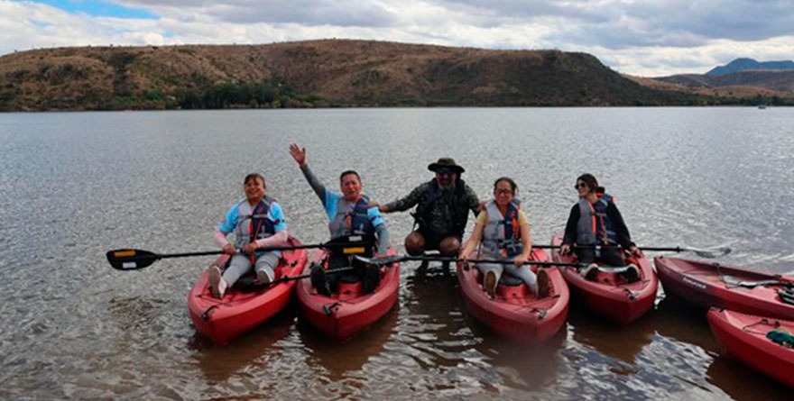 Kayak inclusivo rompe barreras