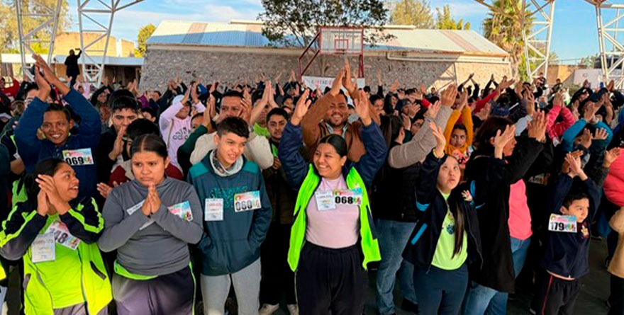 Atletas que brillan con cada paso