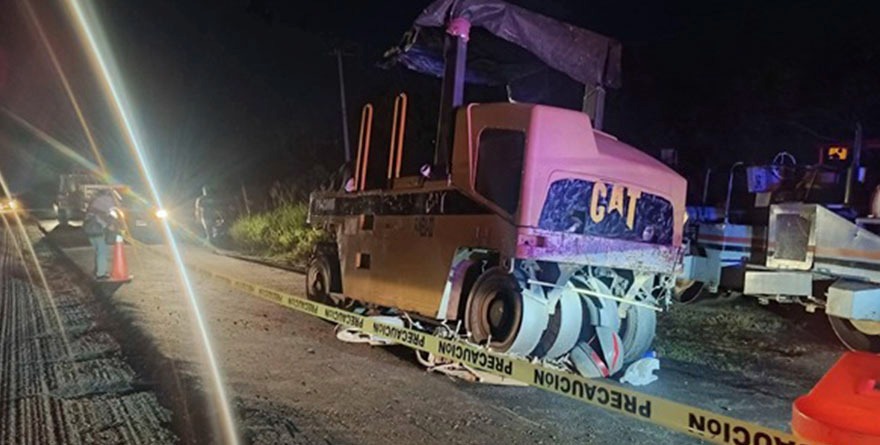 Muere arrollado por máquina en la 145