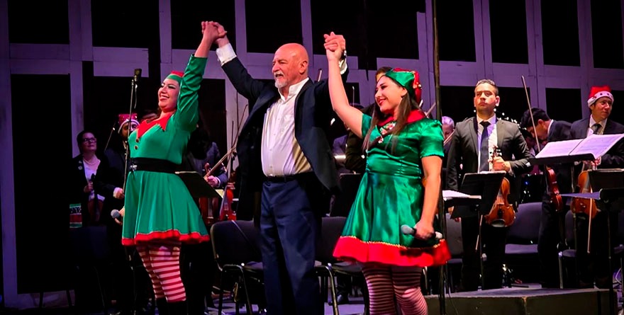 Recorrido por el mundo con música navideña