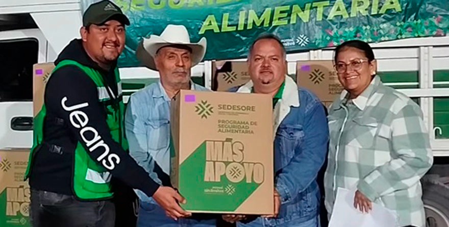 Arranca entrega del Programa Alimentario