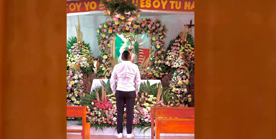 Piden a la Virgen que no les falte el agua