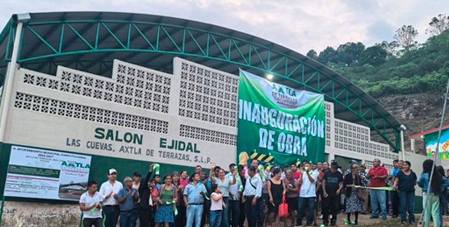 A ESTRENAR SALÓN EJIDAL