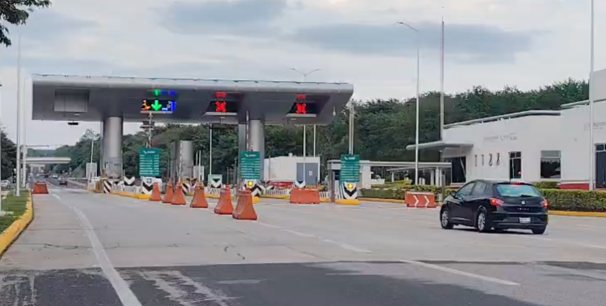 Viajera se salva de ponchallantas