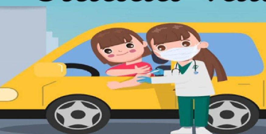 Podrán vacunarse sin bajar del auto