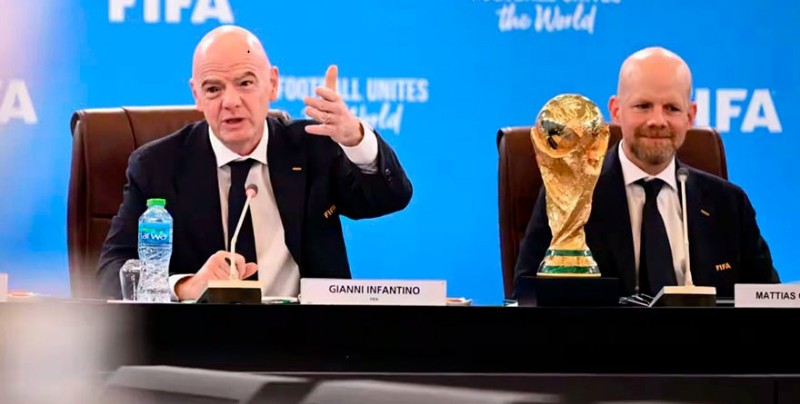 REPARTIRÁ FIFA 727 MILLONES DE DÓLARES EN MUNDIAL DEL 2026