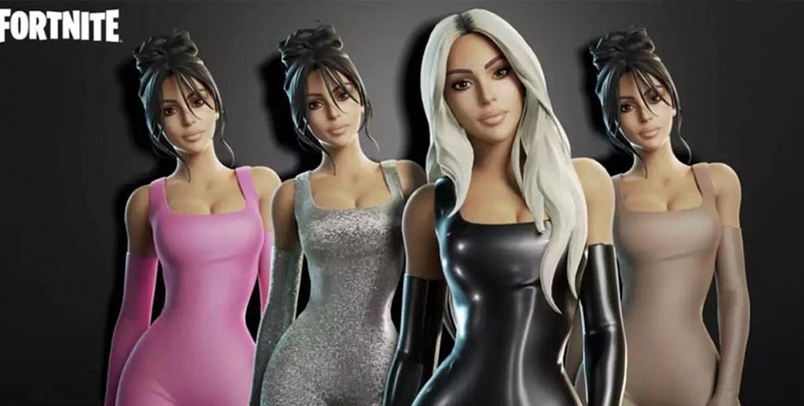 KIM KARDASHIAN ENTRA AL FORTNITE