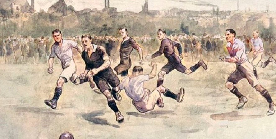 A 162 AÑOS DEL PRIMER PARTIDO DE FUTBOL EN LA HISTORIA