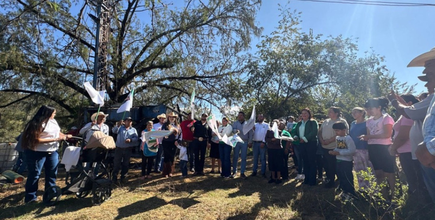 Pozo en marcha en Ciudad del maíz