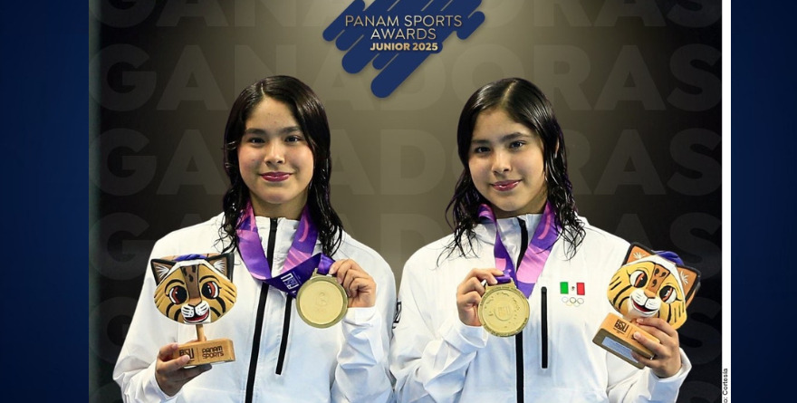 Mía y Lía Cueva ganan Premio al Logro Deportivo