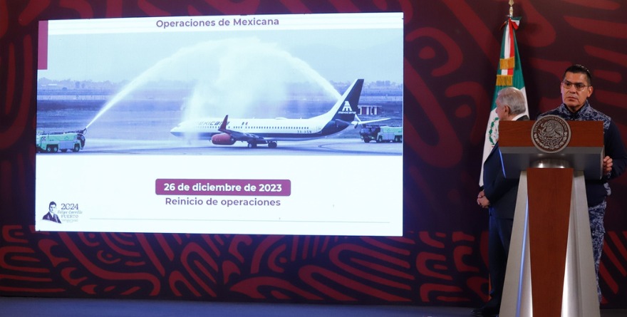 Vuela bajo Mexicana: a sólo 13% de la meta